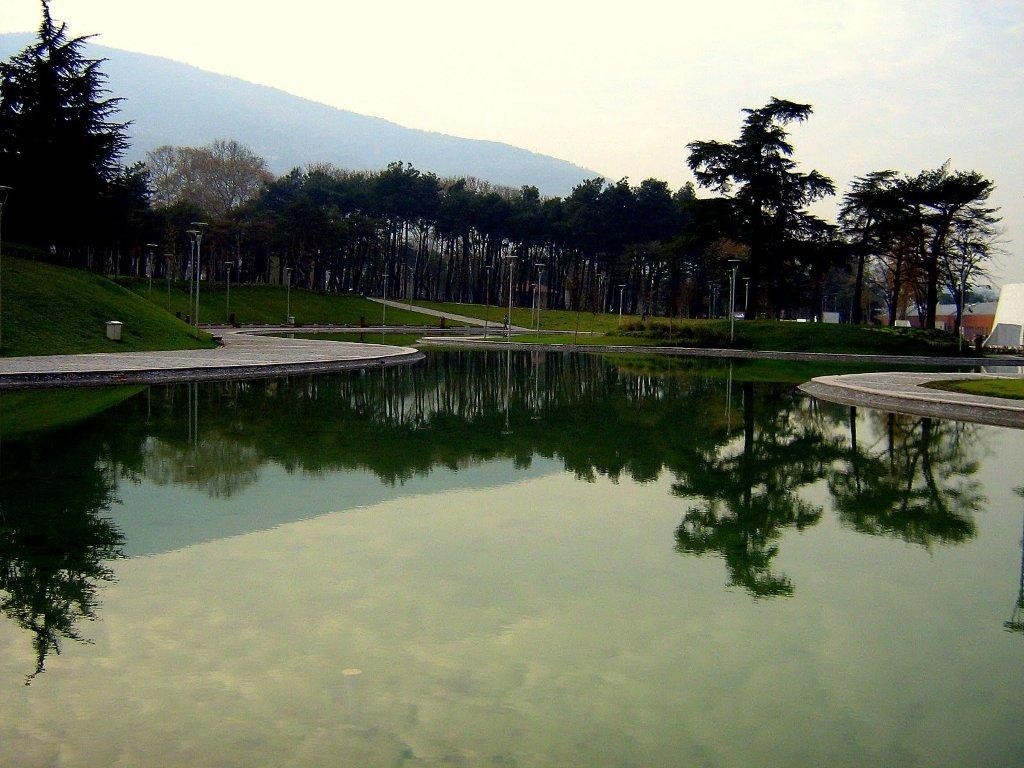 Etang Paysager Parc Bursa Merinos 
